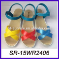 colorful ladies fancy flat sandal sandal thailand school sandal